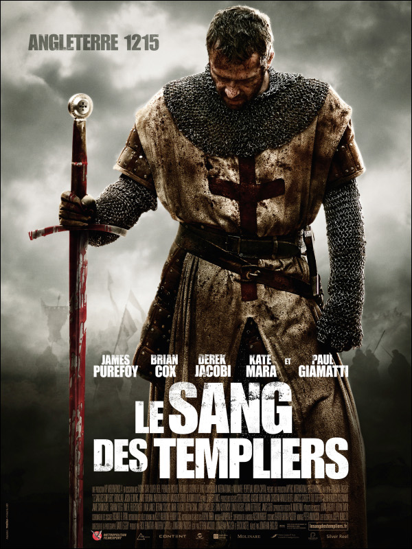Jaquette Le Sang des Templiers