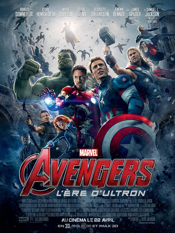 Jaquette Avengers : L'ère d'Ultron