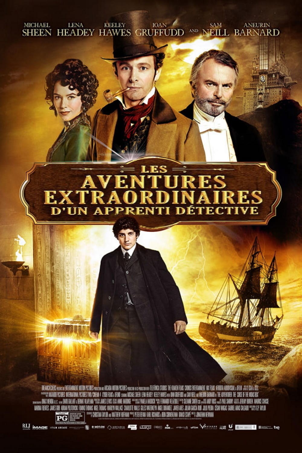 Jaquette Les Aventures extraordinaires d'un apprenti détective