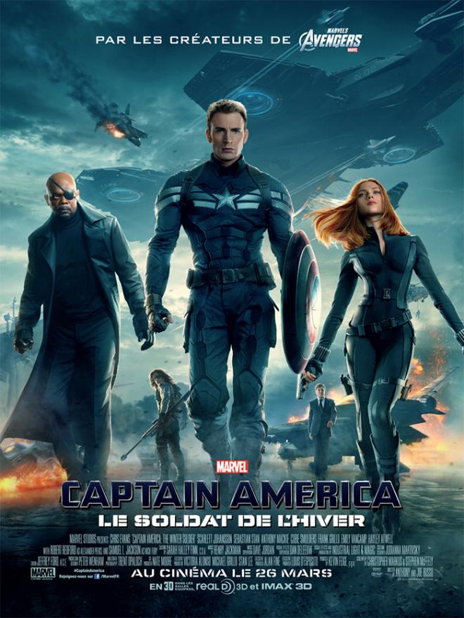 Jaquette Captain America, le soldat de l'hiver