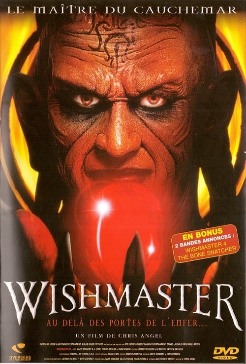 Jaquette Wishmaster 3 : Au-delà des portes de l'enfer