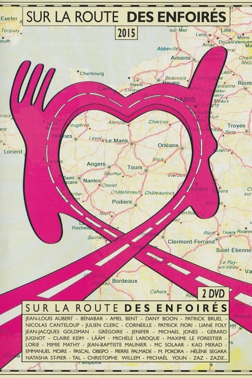 Jaquette Les Enfoirés 2015 - Sur la route des Enfoirés