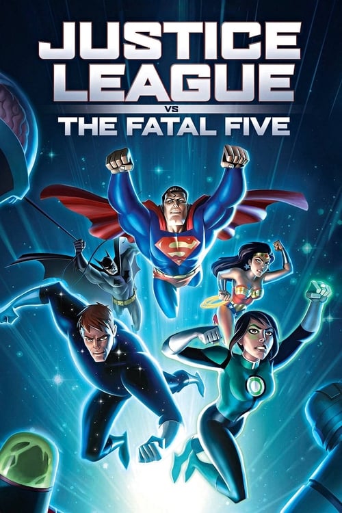 Jaquette Justice League vs. the Fatal Five