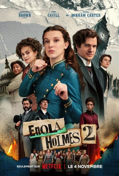 Jaquette Enola Holmes 2