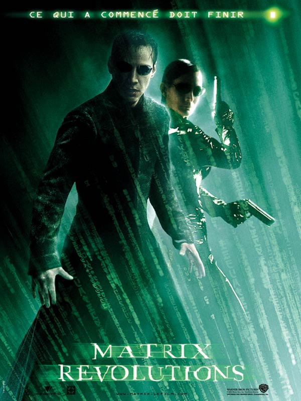 Jaquette Matrix Revolutions