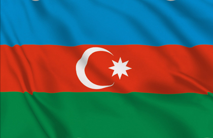 Drapeau AZERBAÏDJAN