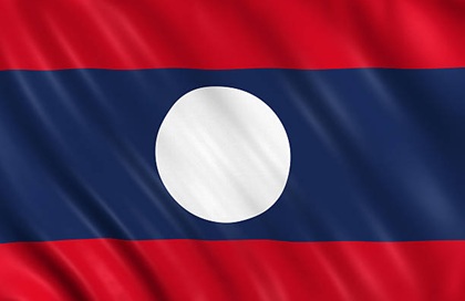 Drapeau LAOS
