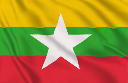 Drapeau MYANMAR