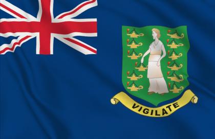 Drapeau ÎLES VIERGES BRITANNIQUES